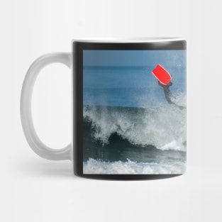 Bodyboarder in action Mug